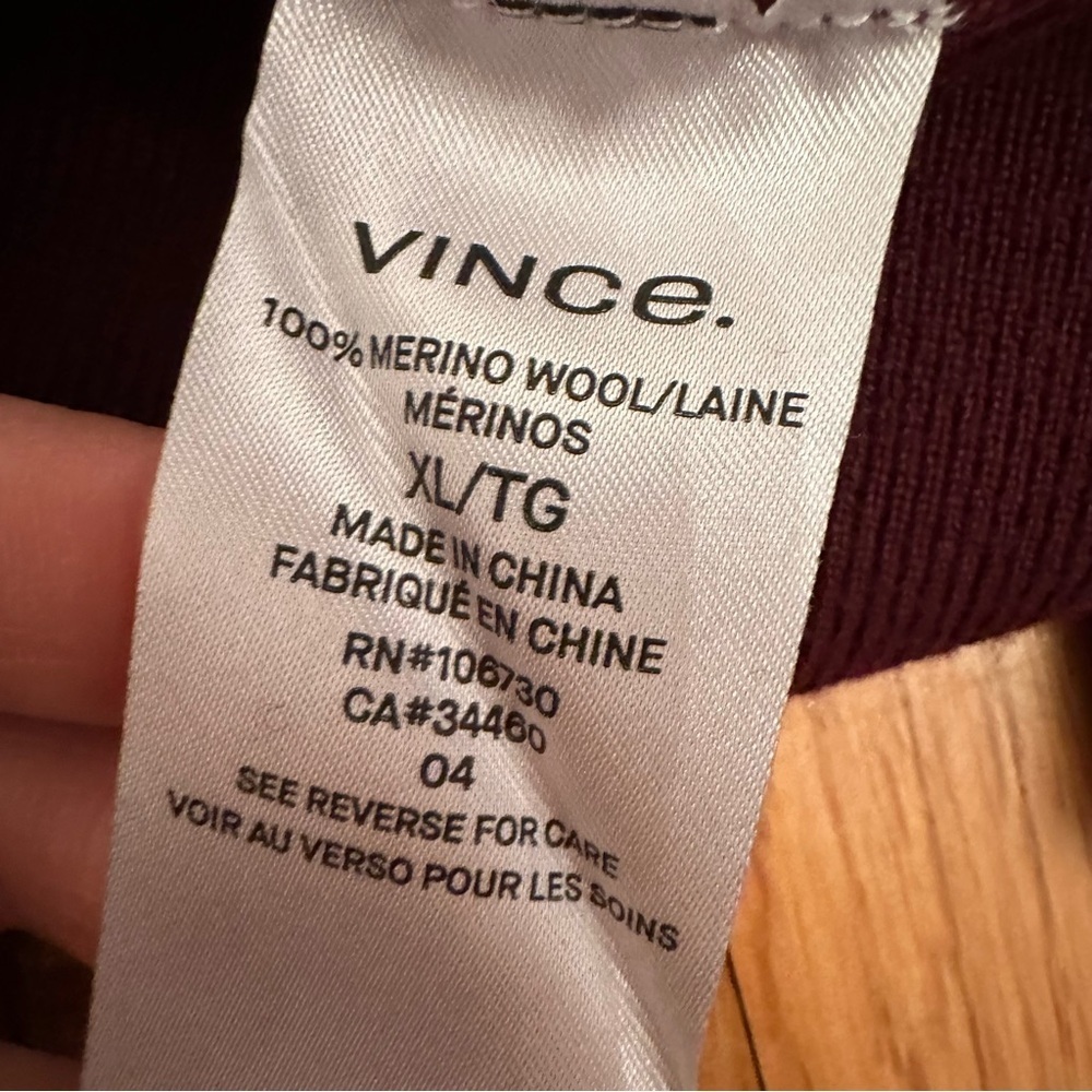EVERLANE MERINO WOOL CREW NECK SWEATER Size XL (#4) - Picture 7 of 8